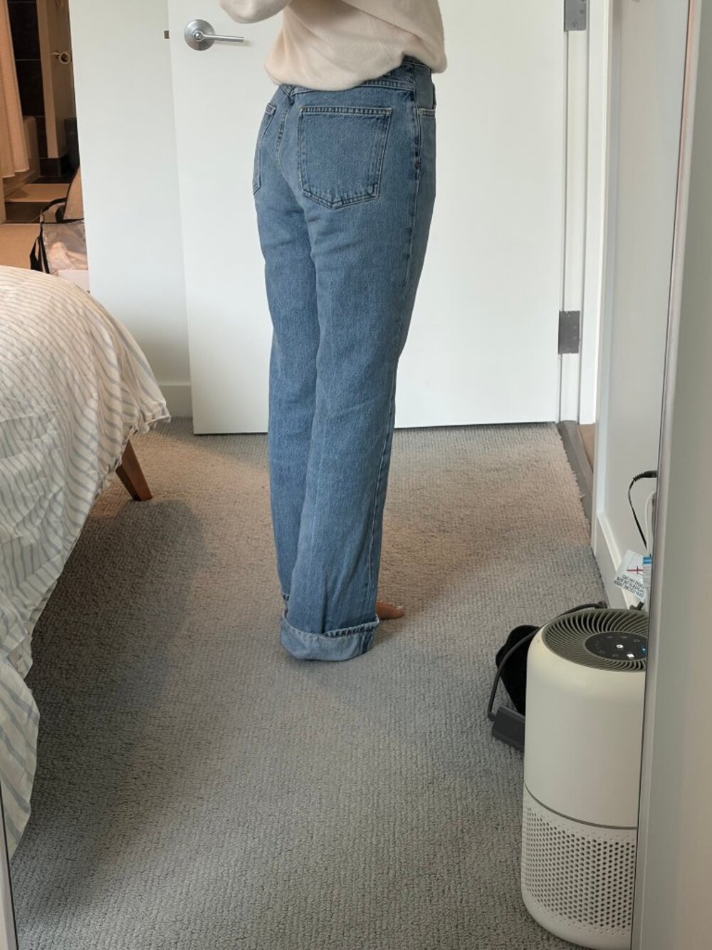 AGOLDE 90s Pinch Waist High Rise Straight Jeans Size 26